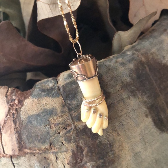 Antique Mano Figa charm - Picture 9 of 12